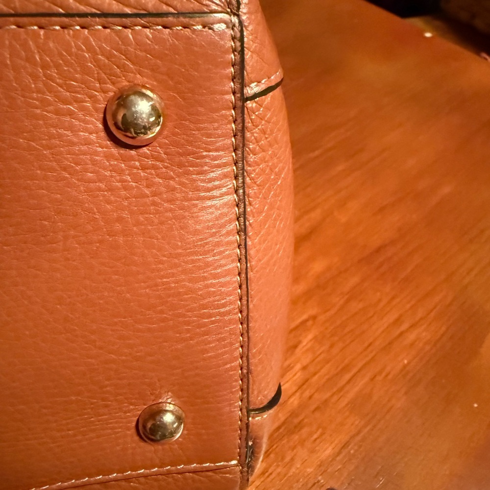 Furla Two-Tone Leather Satchel - Picture 13 of 14